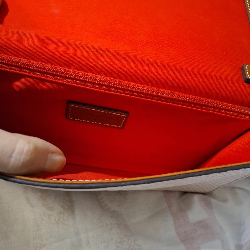Dooney & Bourke Embossed Python Clutch/ Crossbody - Picture 4 of 7